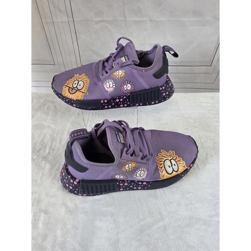 Adidas NMD_R1 x Kevin Lyons Fuzzy Monster Shoes Sz 6